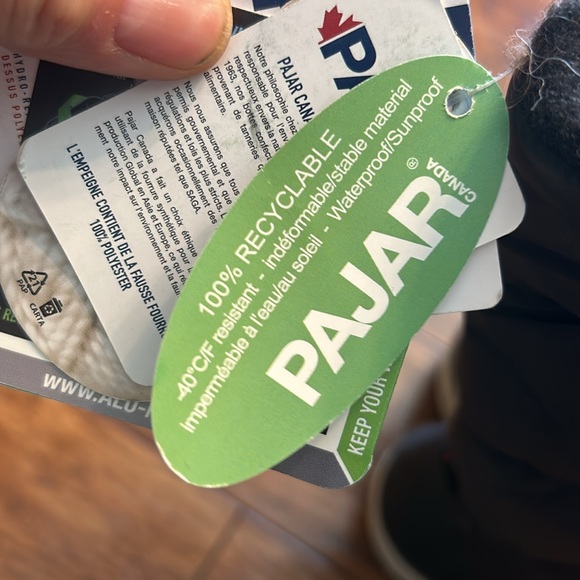 Pajar Fay 2.0 (Women) -40 below - Black/Grey Outsole - Picture 6 of 11